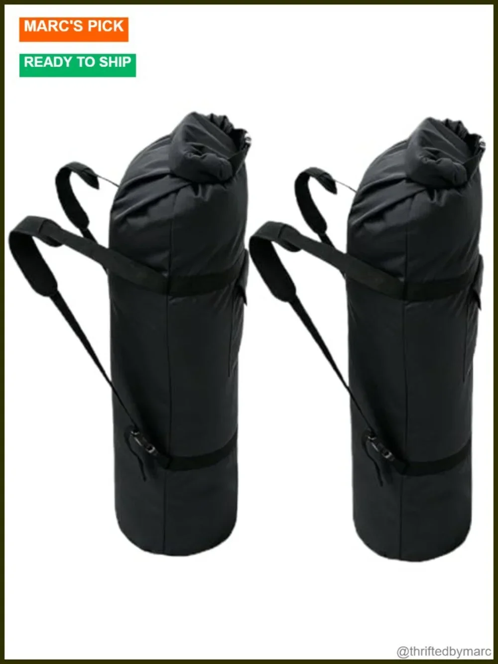 Heavy Duty 900D Oxford Camping Chair Bag, Padded Shoulder Straps, Click Clack